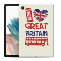 Дизайнерский силиконовый чехол для Samsung Galaxy Tab A8 10.5 (2021) British love