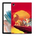 Дизайнерский силиконовый чехол для Samsung Galaxy Tab A8 10.5 (2021) Король лев