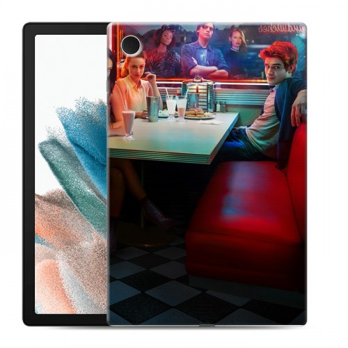 Дизайнерский силиконовый чехол для Samsung Galaxy Tab A8 10.5 (2021) Ривердэйл
