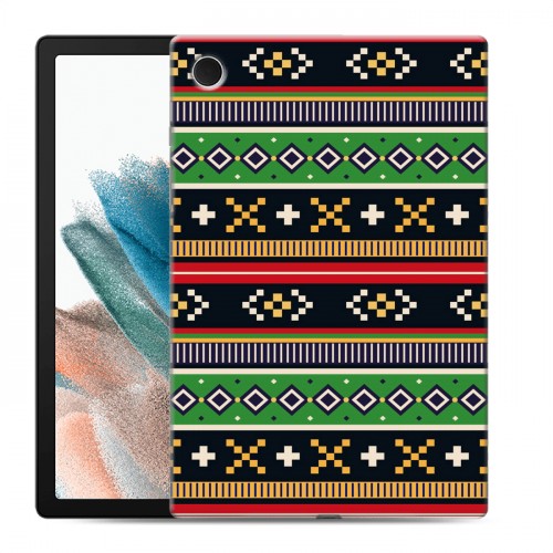 Дизайнерский силиконовый чехол для Samsung Galaxy Tab A8 10.5 (2021) Этнические мотивы
