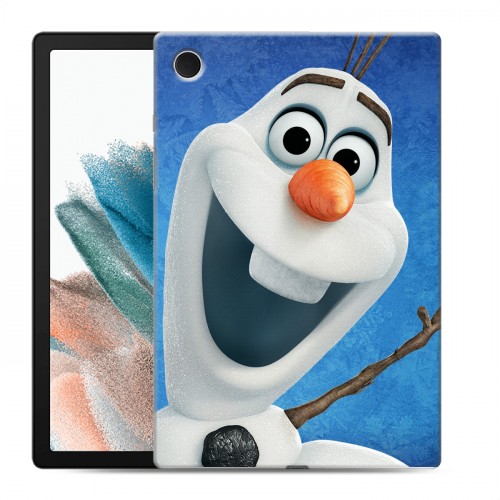 Дизайнерский силиконовый чехол для Samsung Galaxy Tab A8 10.5 (2021) Холодное сердце