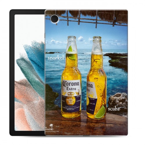 Дизайнерский силиконовый чехол для Samsung Galaxy Tab A8 10.5 (2021) Corona