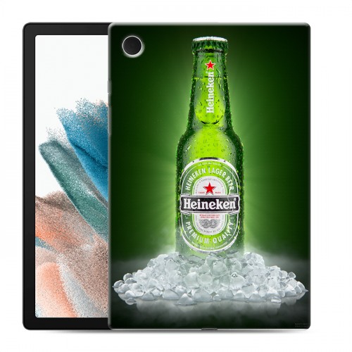 Дизайнерский силиконовый чехол для Samsung Galaxy Tab A8 10.5 (2021) Heineken