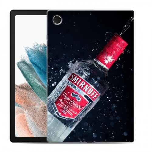 Дизайнерский силиконовый чехол для Samsung Galaxy Tab A8 10.5 (2021) Smirnoff