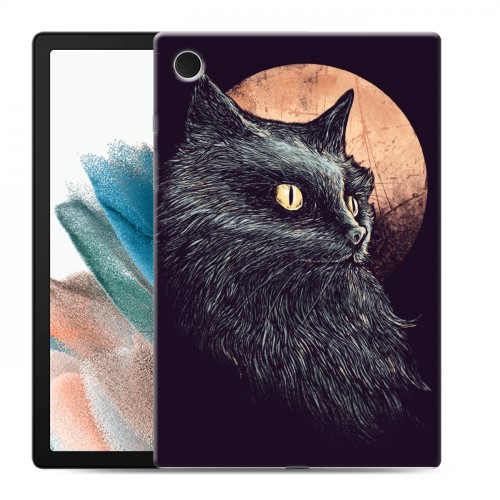 Дизайнерский силиконовый чехол для Samsung Galaxy Tab A8 10.5 (2021) Мистические кошки