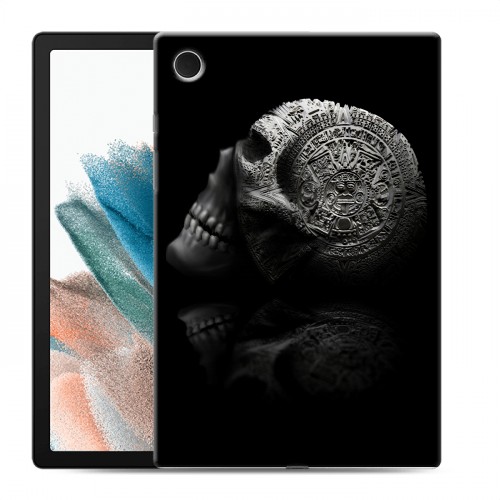 Дизайнерский силиконовый чехол для Samsung Galaxy Tab A8 10.5 (2021) Мир черепов