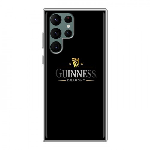 Дизайнерский пластиковый чехол для Samsung Galaxy S22 Ultra Guinness