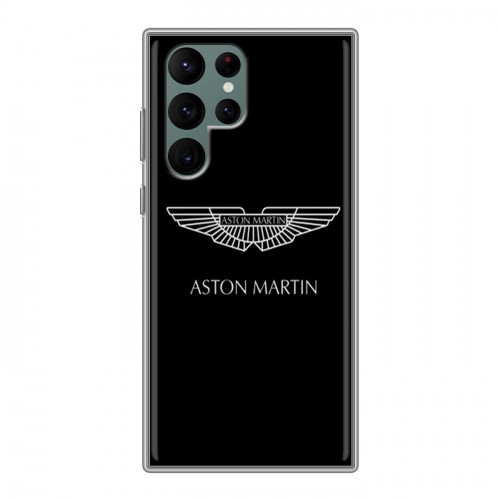 Дизайнерский пластиковый чехол для Samsung Galaxy S22 Ultra Aston Martin