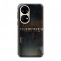 Дизайнерский силиконовый чехол для Huawei P50 Pro Настоящий детектив