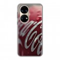 Дизайнерский силиконовый чехол для Huawei P50 Pro Coca-cola