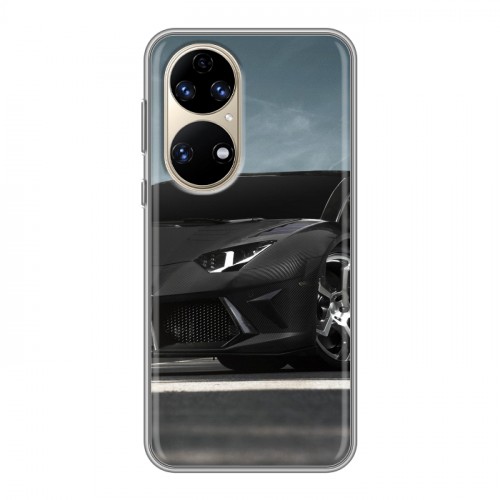 Дизайнерский силиконовый чехол для Huawei P50 Pro Lamborghini