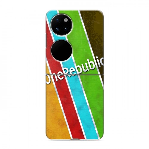Дизайнерский пластиковый чехол для Huawei P50 Pocket OneRepublic