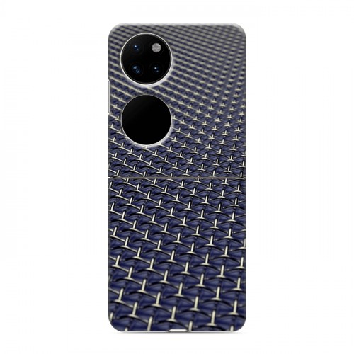 Дизайнерский пластиковый чехол для Huawei P50 Pocket Абстракции Сетка