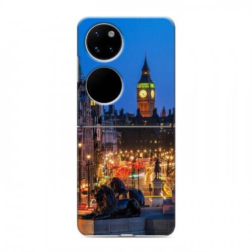 Дизайнерский пластиковый чехол для Huawei P50 Pocket Лондон