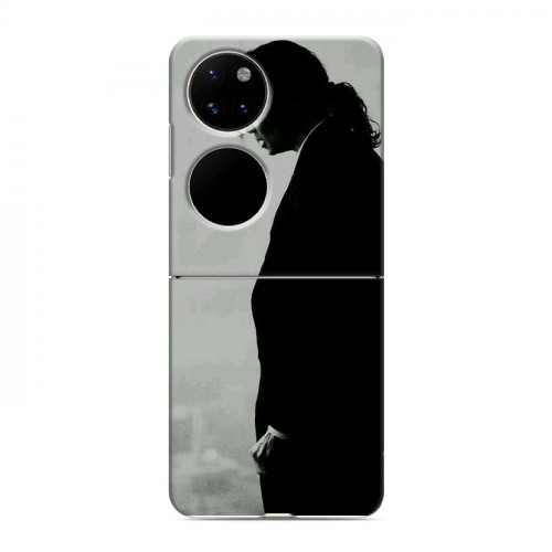 Дизайнерский пластиковый чехол для Huawei P50 Pocket Майкл Джексон