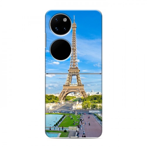 Дизайнерский пластиковый чехол для Huawei P50 Pocket Париж