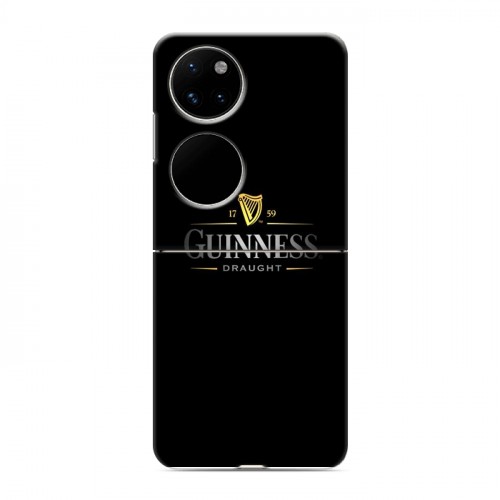 Дизайнерский пластиковый чехол для Huawei P50 Pocket Guinness