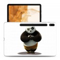 Дизайнерский силиконовый чехол для Samsung Galaxy Tab S8 Plus Кунг-фу панда