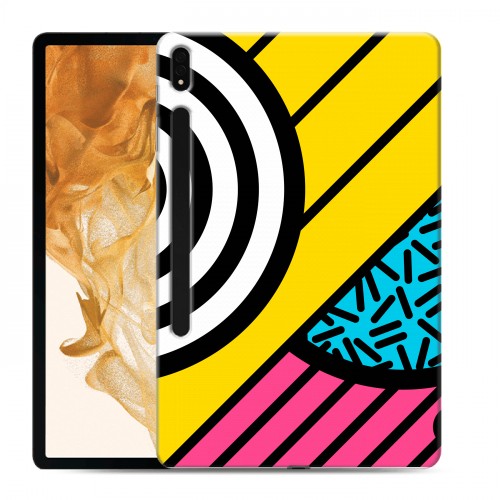 Дизайнерский силиконовый чехол для Samsung Galaxy Tab S8 Plus Абстракции 3