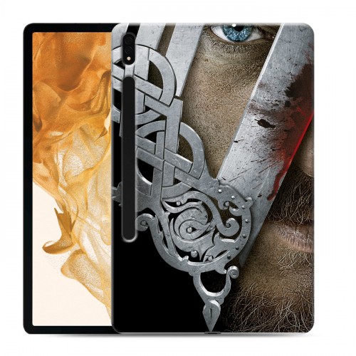 Дизайнерский силиконовый чехол для Samsung Galaxy Tab S8 Plus викинги