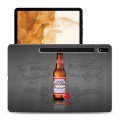 Дизайнерский силиконовый чехол для Samsung Galaxy Tab S8 Plus Budweiser