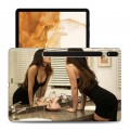 Дизайнерский силиконовый чехол для Samsung Galaxy Tab S8 Plus меган фокс