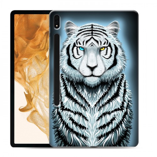 Дизайнерский силиконовый чехол для Samsung Galaxy Tab S8 Plus Яркие животные