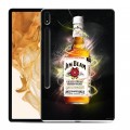 Дизайнерский силиконовый чехол для Samsung Galaxy Tab S8 Plus Jim Beam