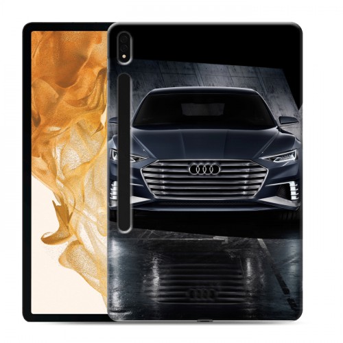 Дизайнерский силиконовый чехол для Samsung Galaxy Tab S8 Plus Audi