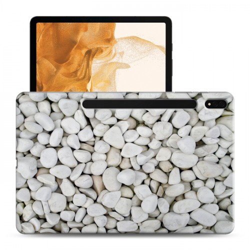 Дизайнерский силиконовый чехол для Samsung Galaxy Tab S8 Plus Текстура камня