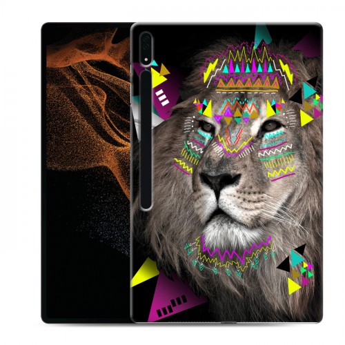 Дизайнерский силиконовый чехол для Samsung Galaxy Tab S8 Ultra Животный стиль