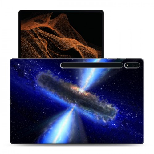 Дизайнерский силиконовый чехол для Samsung Galaxy Tab S8 Ultra Квазар