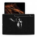 Дизайнерский силиконовый чехол для Samsung Galaxy Tab S8 Ultra Майкл Джексон