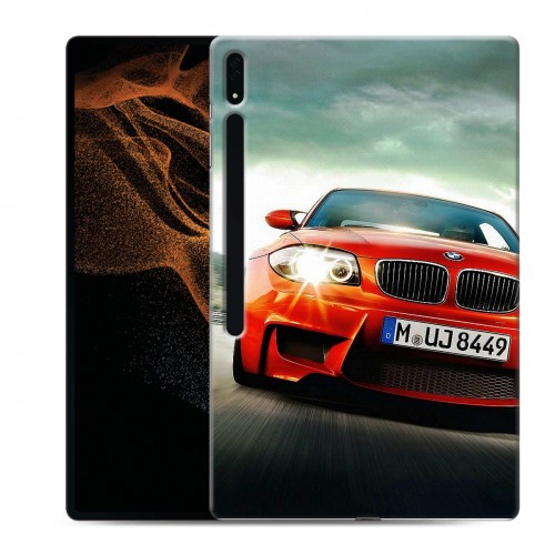 Дизайнерский силиконовый чехол для Samsung Galaxy Tab S8 Ultra BMW