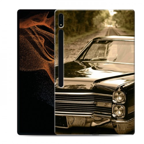 Дизайнерский силиконовый чехол для Samsung Galaxy Tab S8 Ultra Cadillac