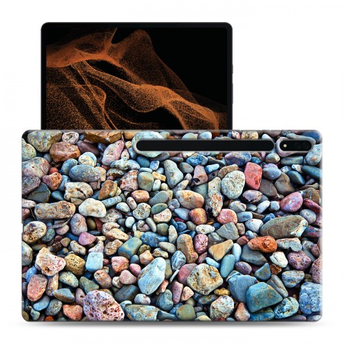 Дизайнерский силиконовый чехол для Samsung Galaxy Tab S8 Ultra Текстура камня