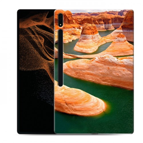 Дизайнерский силиконовый чехол для Samsung Galaxy Tab S8 Ultra Каньоны