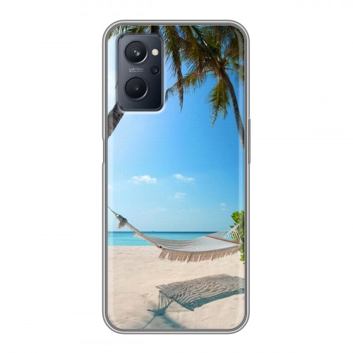 Дизайнерский силиконовый чехол для Realme 9i пляж