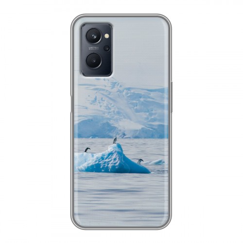 Дизайнерский силиконовый чехол для Realme 9i айсберг