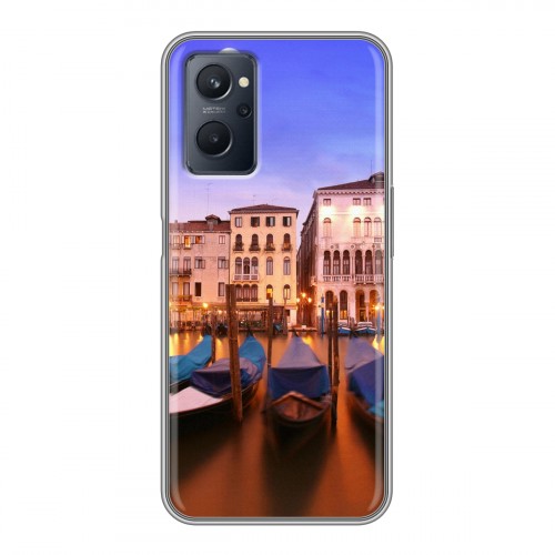 Дизайнерский силиконовый чехол для Realme 9i венеция