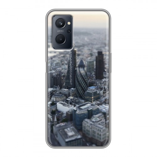 Дизайнерский силиконовый с усиленными углами чехол для Realme 9i Лондон