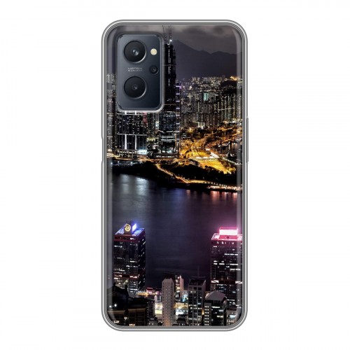 Дизайнерский силиконовый чехол для Realme 9i Гонконг