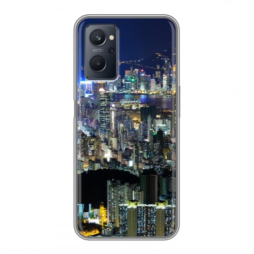 Дизайнерский силиконовый чехол для Realme 9i Гонконг