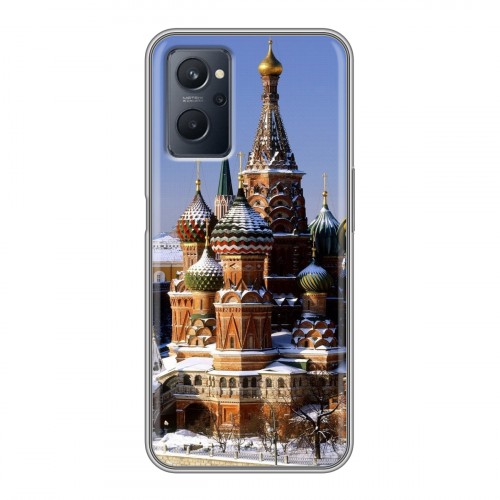 Дизайнерский силиконовый чехол для Realme 9i Москва