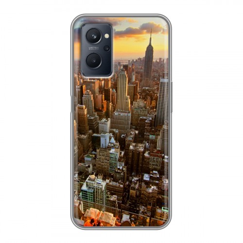 Дизайнерский силиконовый чехол для Realme 9i Нью-Йорк
