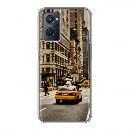 Дизайнерский силиконовый чехол для Realme 9i Нью-Йорк