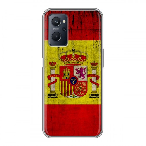 Дизайнерский силиконовый чехол для Realme 9i Флаг Испании