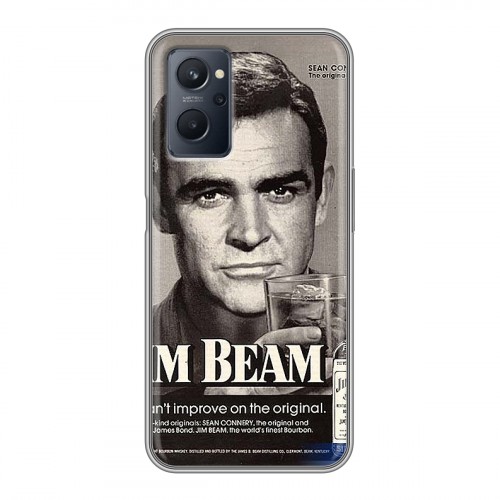 Дизайнерский силиконовый чехол для Realme 9i Jim Beam