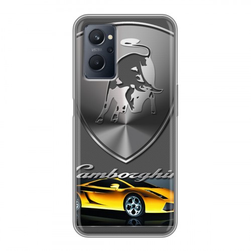 Дизайнерский силиконовый чехол для Realme 9i Lamborghini