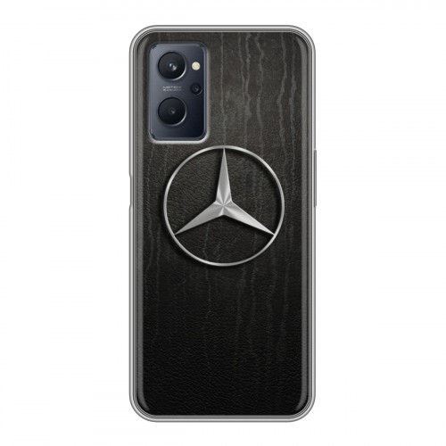 Дизайнерский силиконовый с усиленными углами чехол для Realme 9i Mercedes